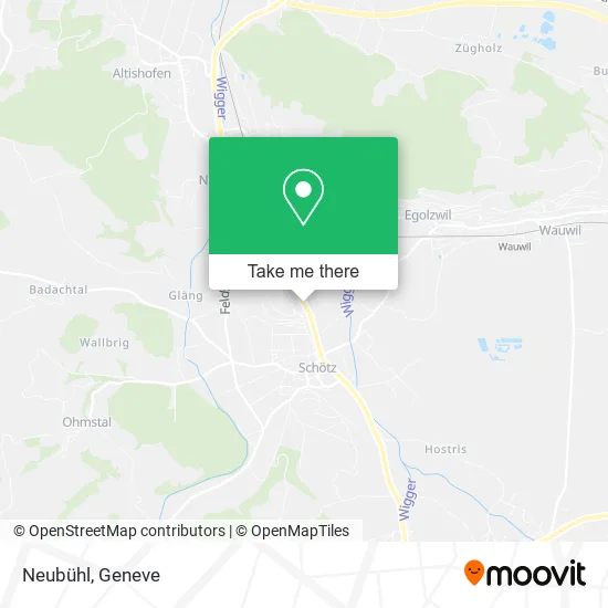 Neubühl map