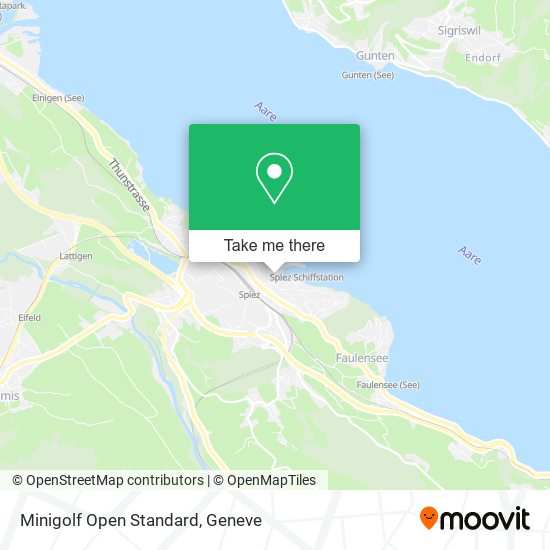 Minigolf Open Standard map