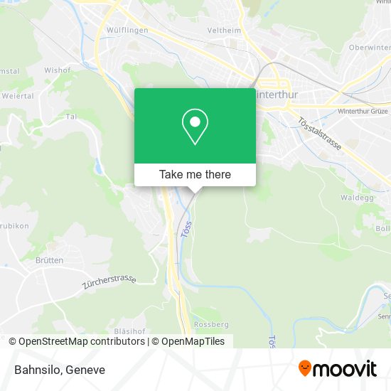 Bahnsilo map