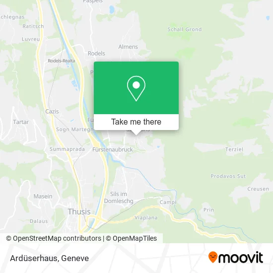 Ardüserhaus map