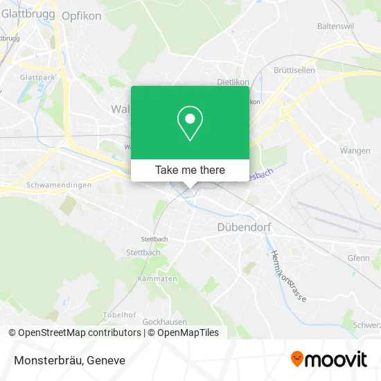 Monsterbräu map