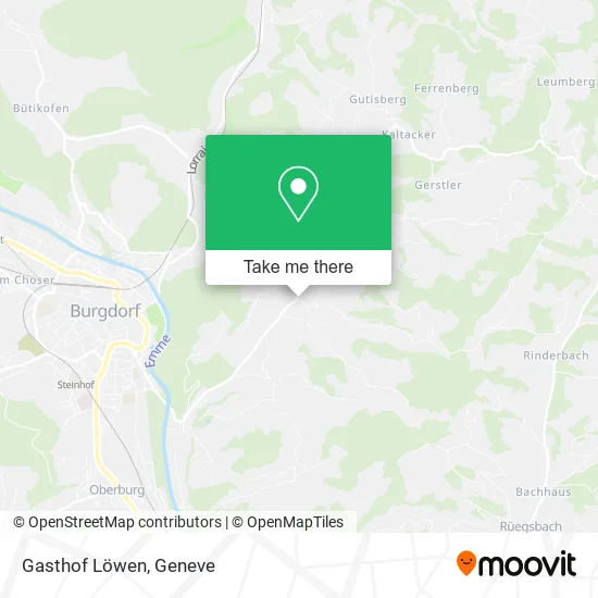 Gasthof Löwen map