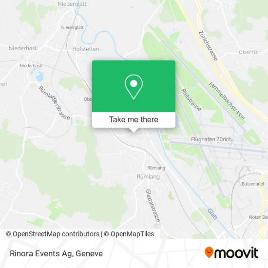 Rinora Events Ag map