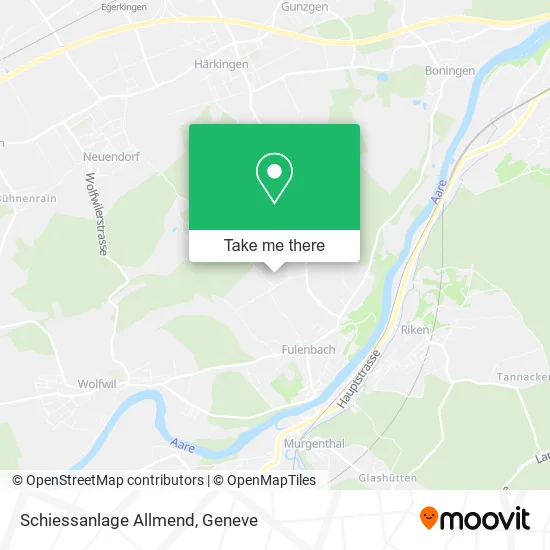 Schiessanlage Allmend map