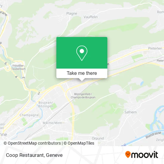 Coop Restaurant map