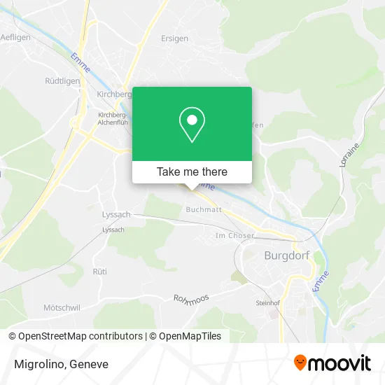 Migrolino map