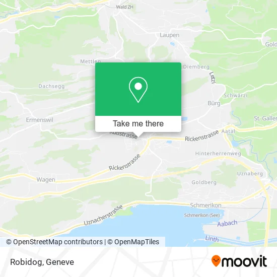 Robidog map