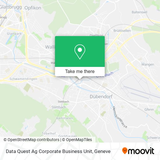 Data Quest Ag Corporate Business Unit map