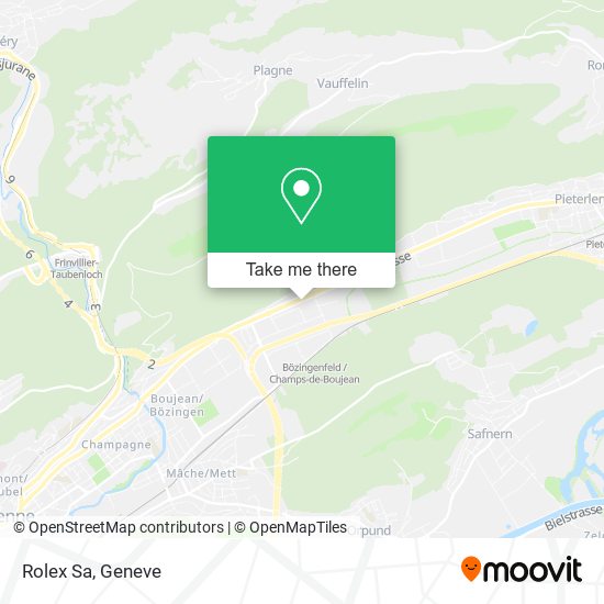 Rolex Sa map