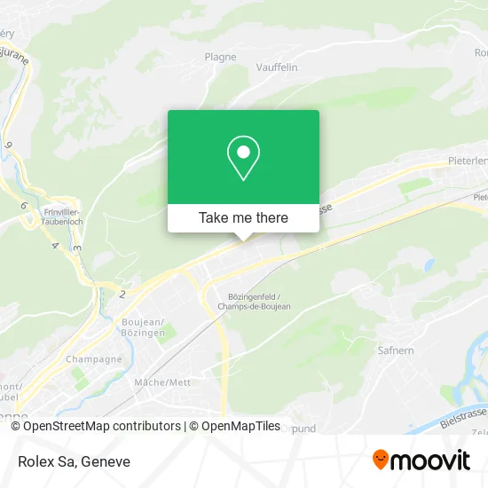 Rolex Sa map