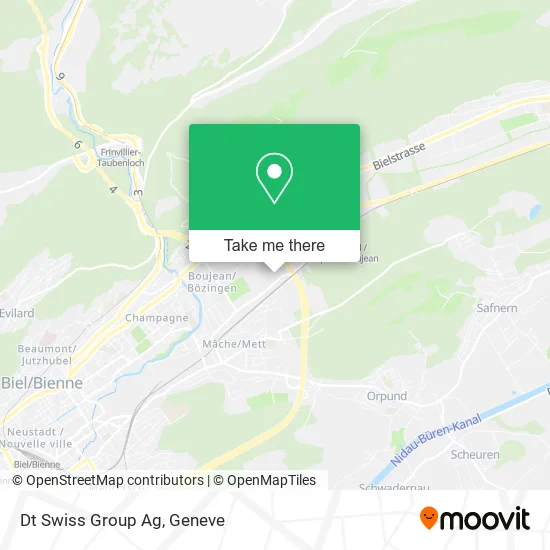 Dt Swiss Group Ag map