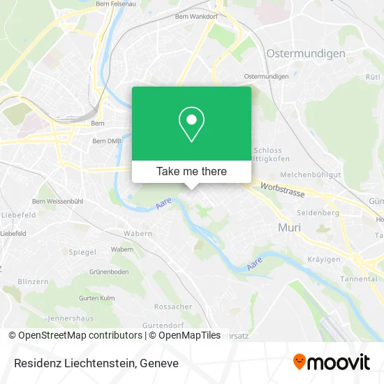 Residenz Liechtenstein map