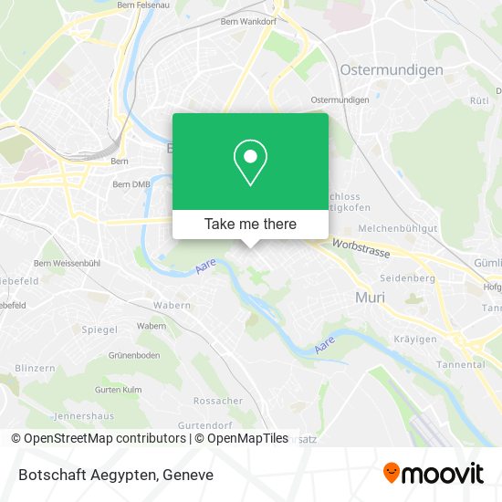 Botschaft Aegypten map