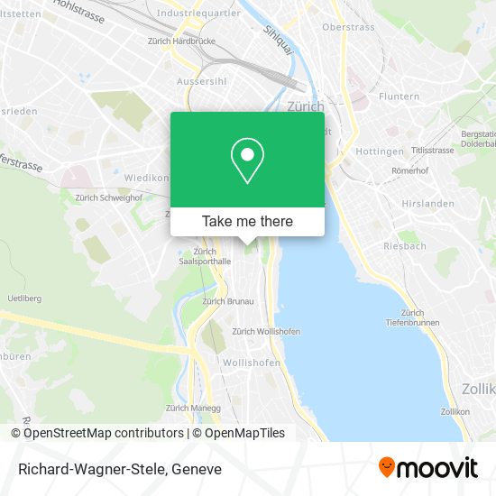 Richard-Wagner-Stele map