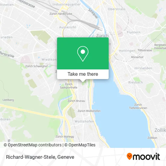 Richard-Wagner-Stele map