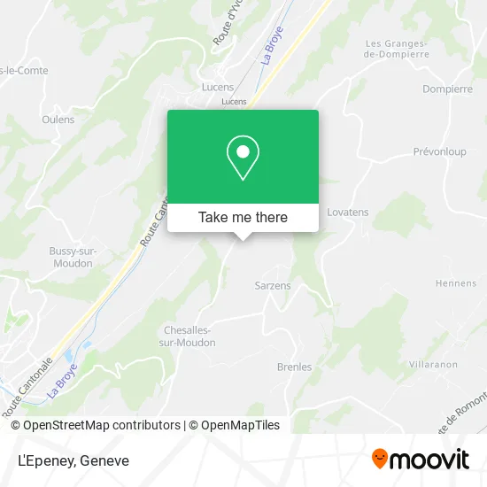L'Epeney map