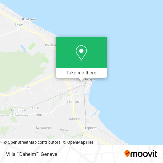 Villa ""Daheim"" map