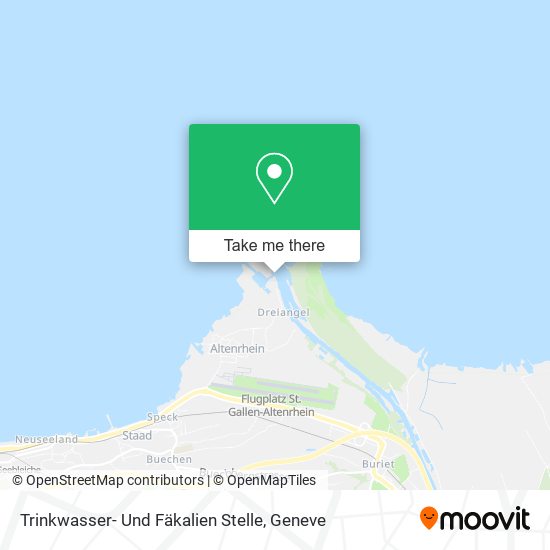 Trinkwasser- Und Fäkalien Stelle map