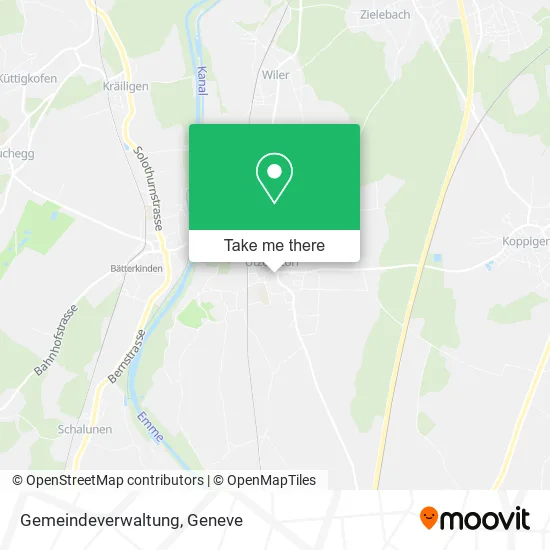 Gemeindeverwaltung map