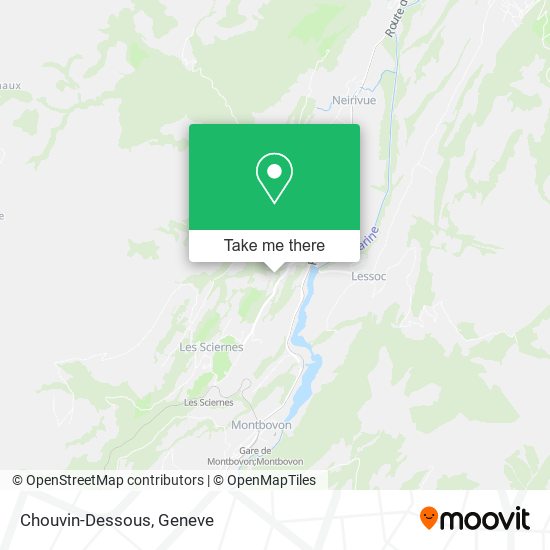 Chouvin-Dessous map