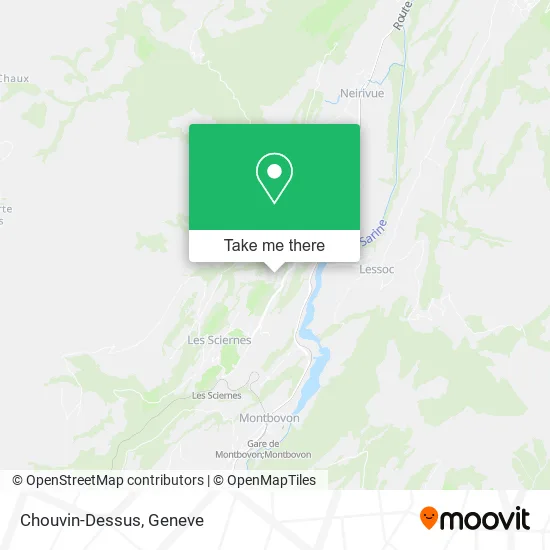 Chouvin-Dessus map