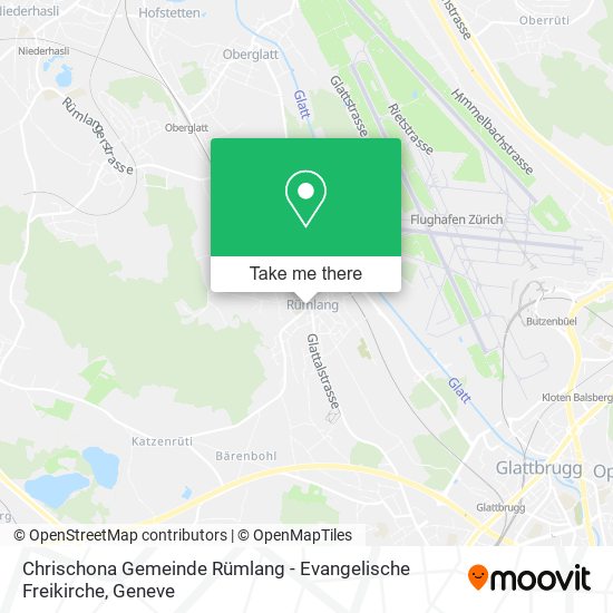 Chrischona Gemeinde Rümlang - Evangelische Freikirche map