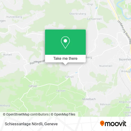 Schiessanlage Nördli map