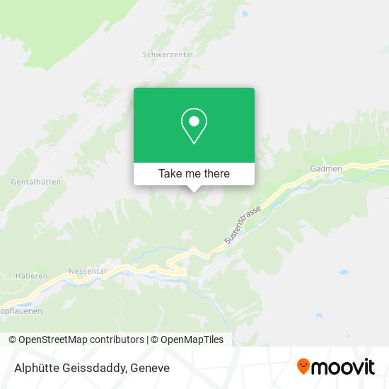 Alphütte Geissdaddy map