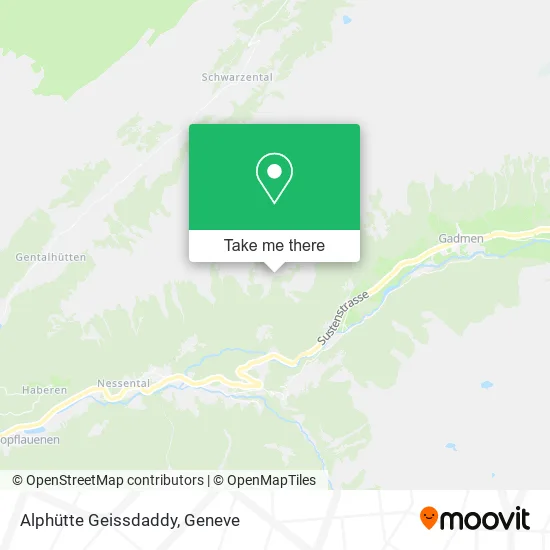 Alphütte Geissdaddy map