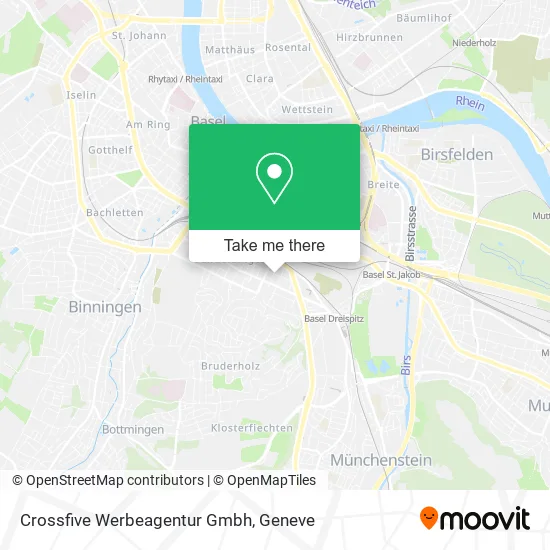 Crossfive Werbeagentur Gmbh map
