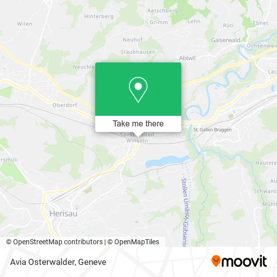 Avia Osterwalder map