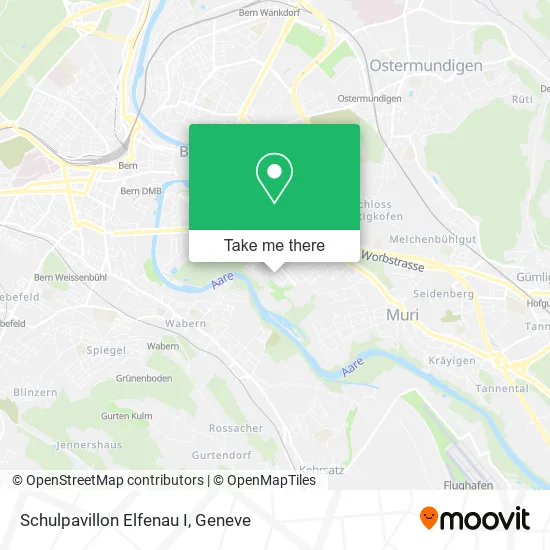 Schulpavillon Elfenau I map