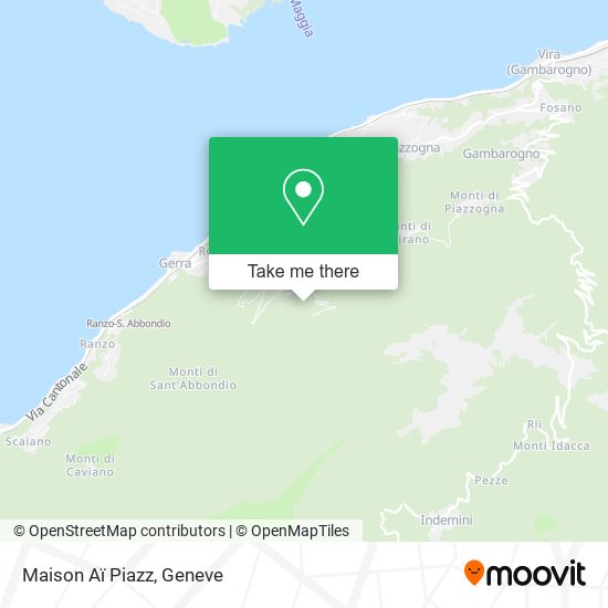 Maison Aï Piazz map