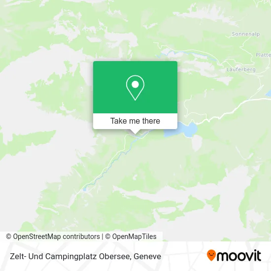 Zelt- Und Campingplatz Obersee map