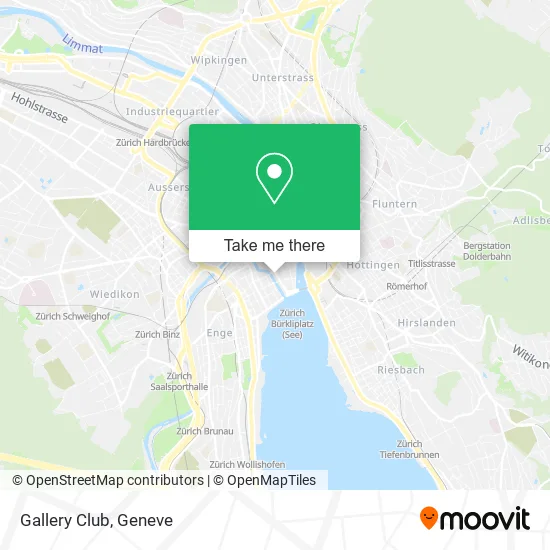 Gallery Club map