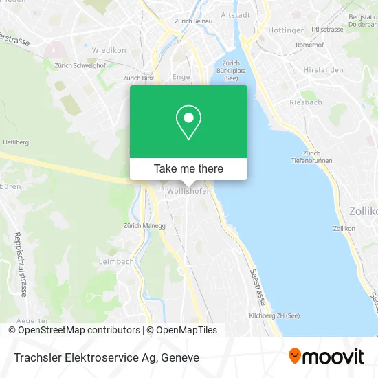 Trachsler Elektroservice Ag map