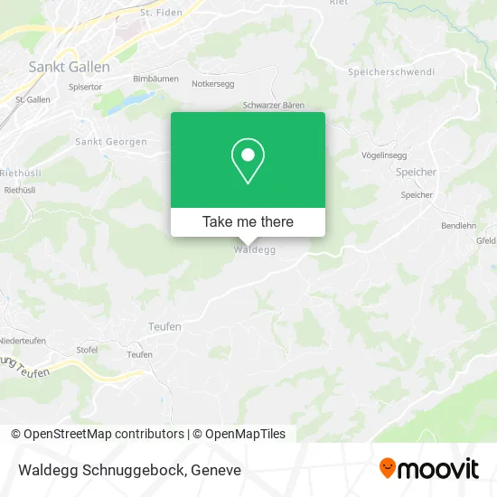 Waldegg Schnuggebock map