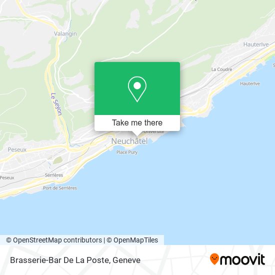 Brasserie-Bar De La Poste map