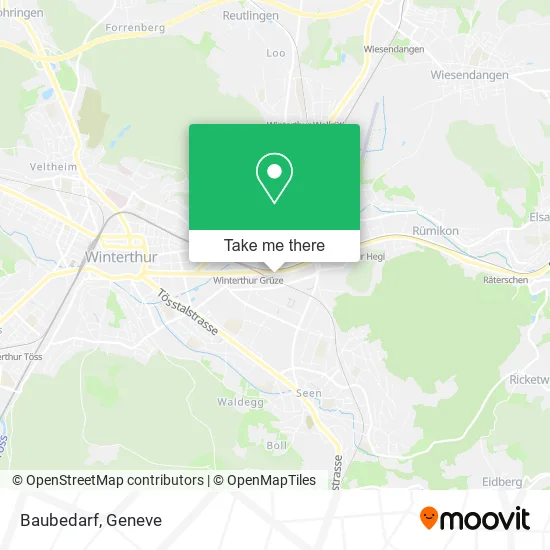 Baubedarf map