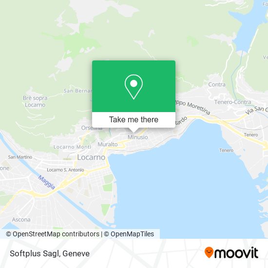 Softplus Sagl map