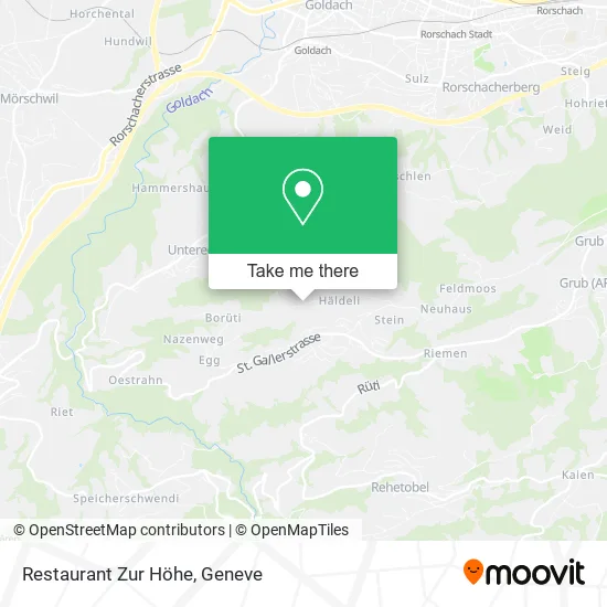 Restaurant Zur Höhe map
