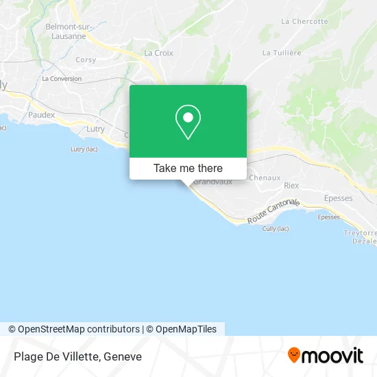 Plage De Villette map