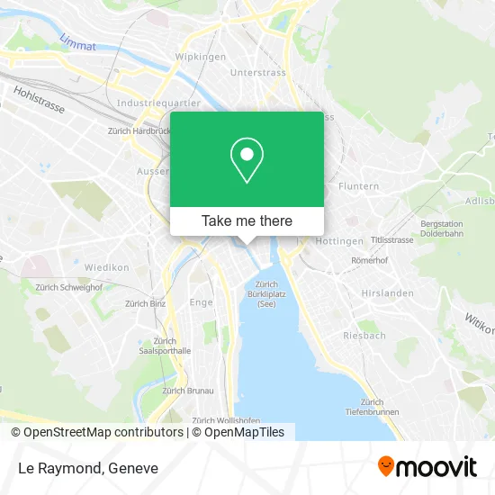 Le Raymond map