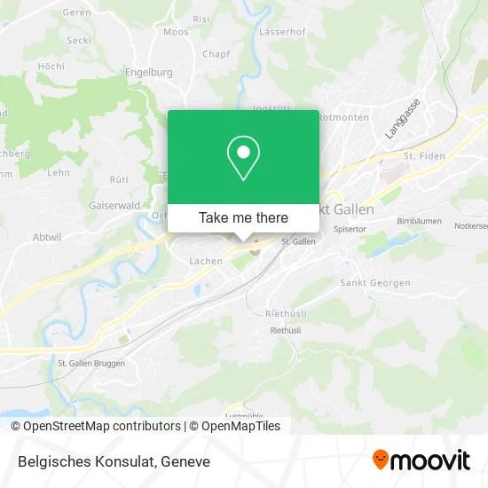 Belgisches Konsulat map