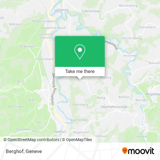 Berghof map