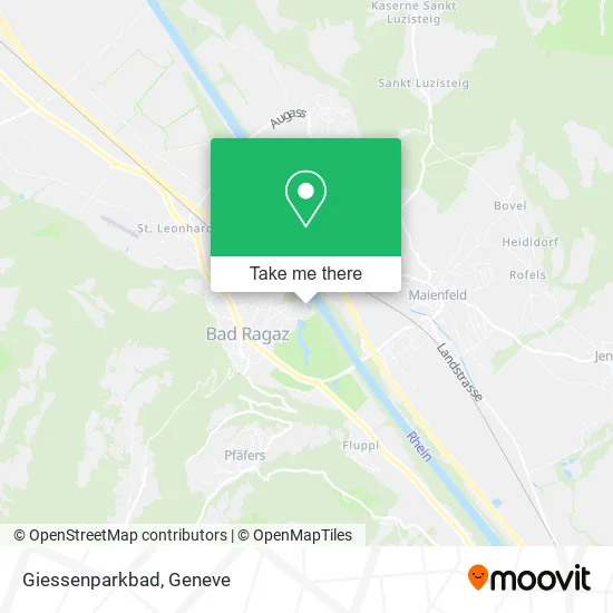 Giessenparkbad map