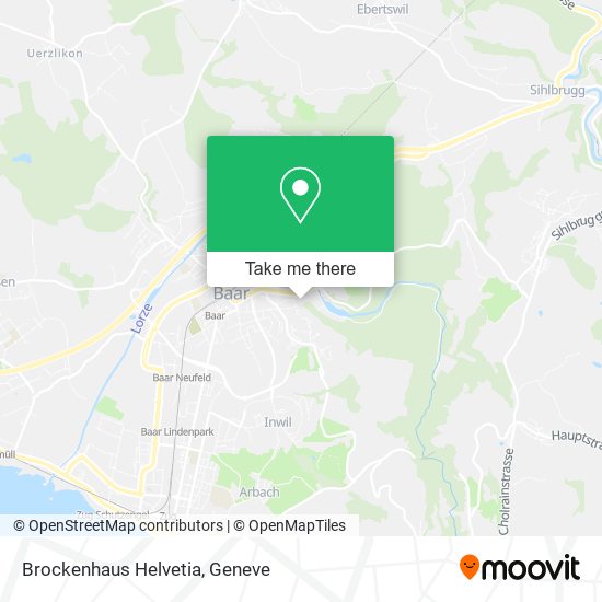 Brockenhaus Helvetia map