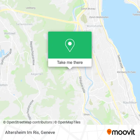 Altersheim Im Ris map