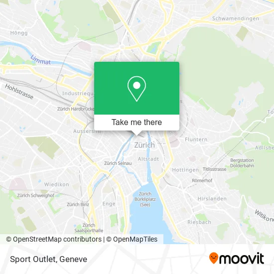 Sport Outlet map