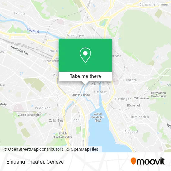 Eingang Theater map